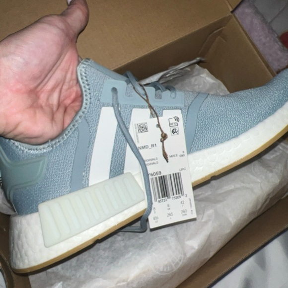 Adidas RMD 1 nwt grayand White Athletic Shoes - Picture 3 of 6